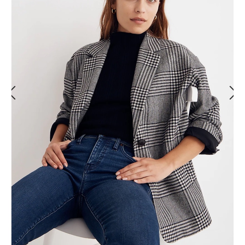 MADEWELL DORSET BLAZER OVERSIZED XS